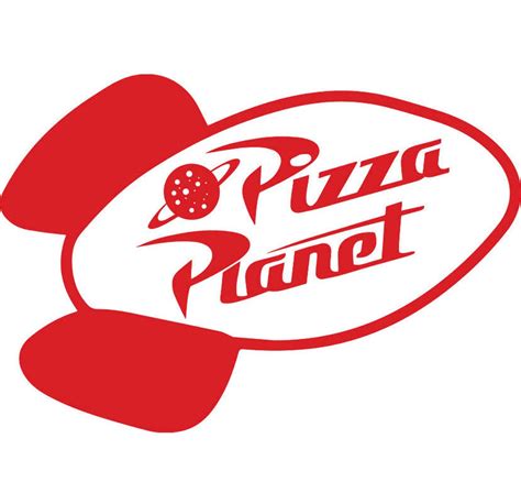 Printable Pizza Planet Logo